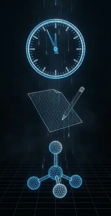 How to Cram for a Chemistry Exam When You're Out of Time - 3D Wireframe Animation