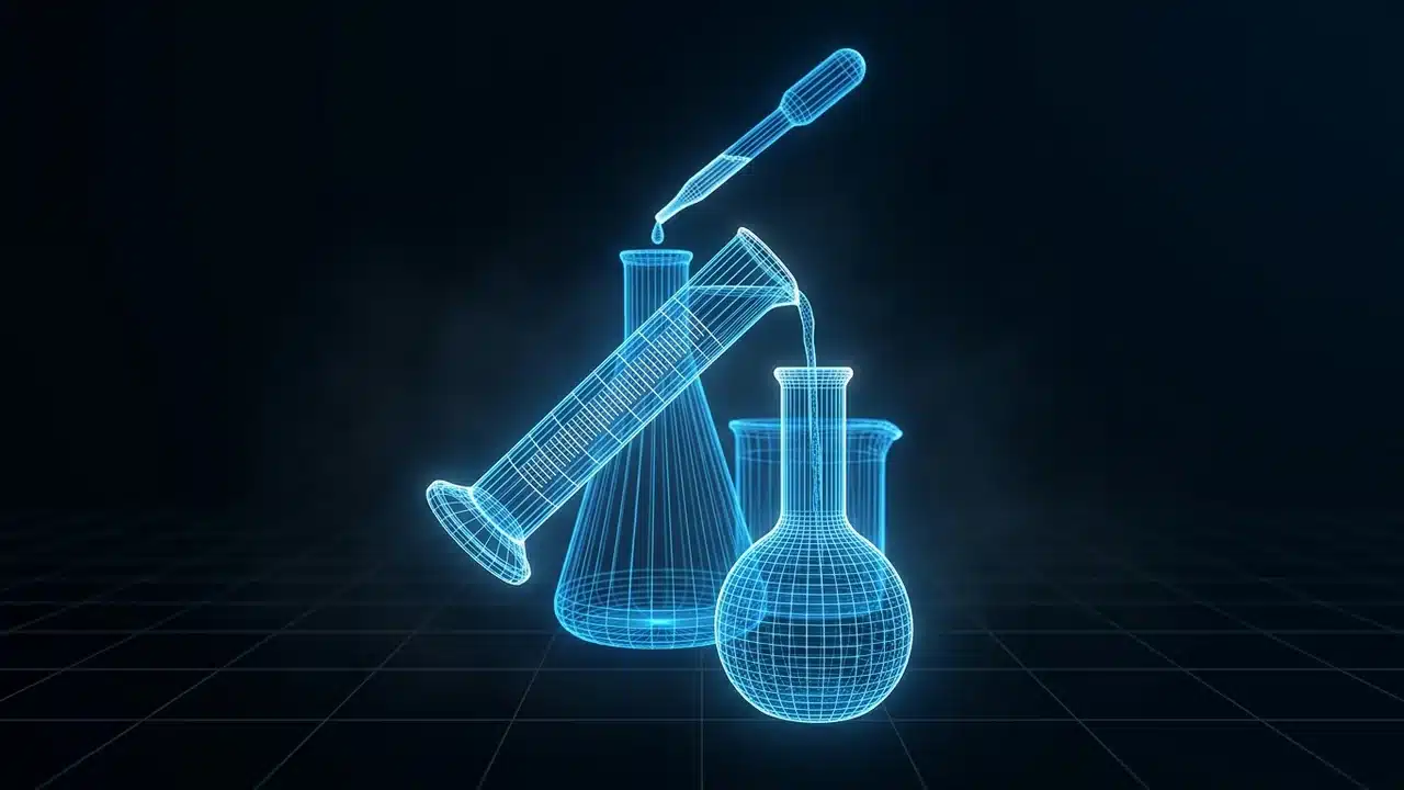 How to Use Dimensional Analysis in Chemistry - 3D Wireframe Animation