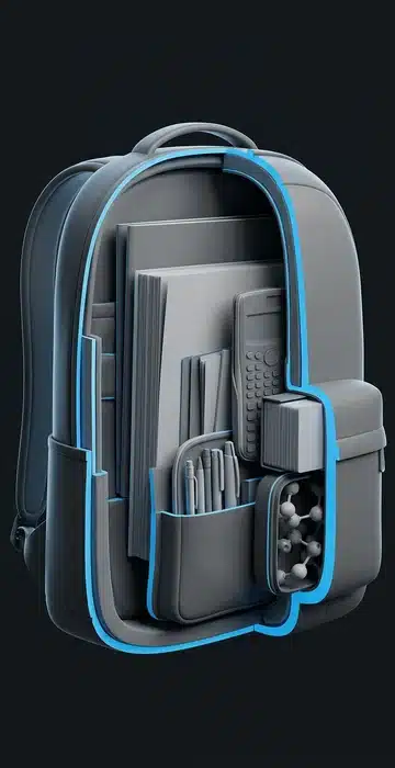 Study Tools for College Students in Science Classes - 3D Cutaway Animation