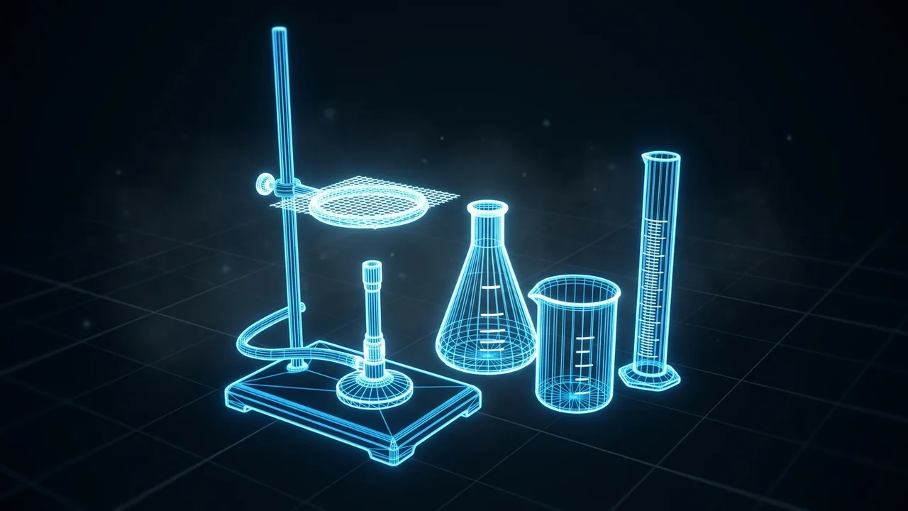 What Is Chemistry 1? – Chem 101 and Your Course Options - 3D Wireframe Animation